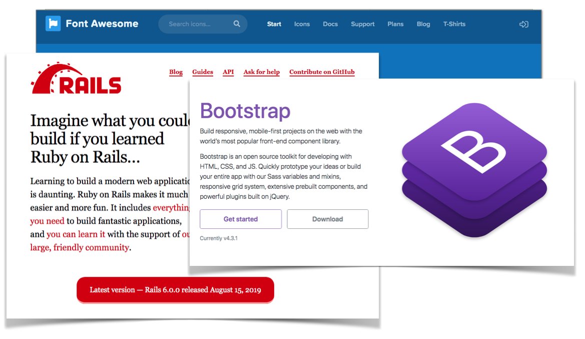 Comment Intégrer Bootstrap 4 Et Font Awesome 5 Dans Rails 6 - TutsForge